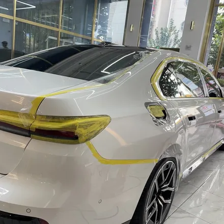 문짝에 스마트폰은 왜 달았어? MZ 회장님을 위한 BMW 7시리즈 광주PPF 시공기 / 광주 서구 치평동