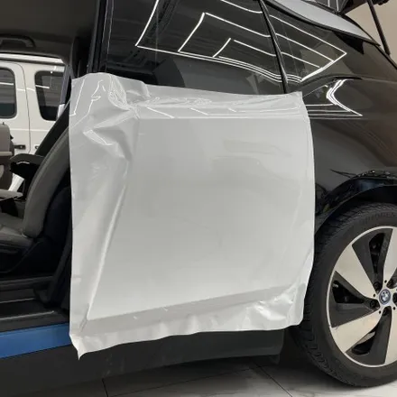 중고 전기차를 새 차로 만들어보자 광주 랩핑 듀오톤 시 공기 BMW i3 sol / 광주 서구 치평동