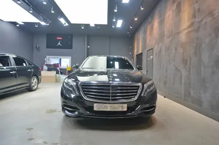 W222 벤츠 S500 송풍구 엠비언트, 부메스터 스피커 + 카플레이 시공