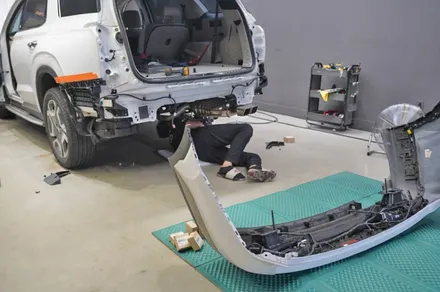 팰리세이드 RSPA 원격주차,자동주차 & 식빵등 시공