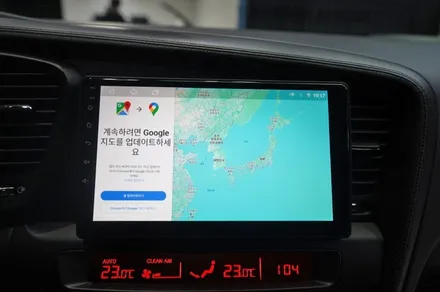 K5 안드로이드 올인원 + 후방카메라 시공