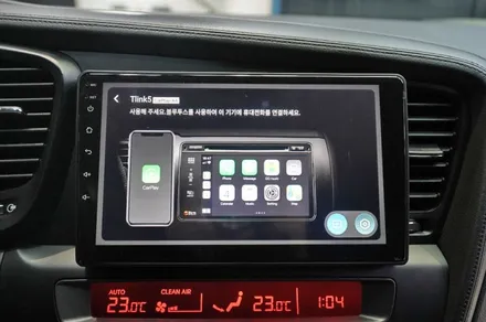 K5 안드로이드 올인원 + 후방카메라 시공