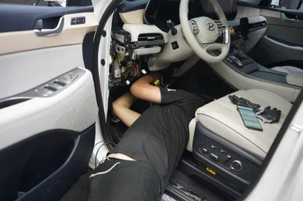 팰리세이드 RSPA 원격주차,자동주차 & 식빵등 시공