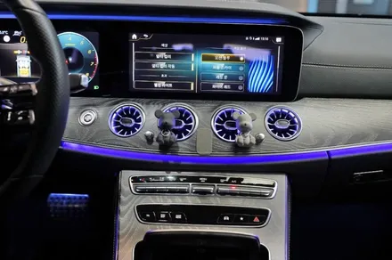 벤츠 E350 , W213 엠비언트 (송풍구, 부메스터 스피커) 시공