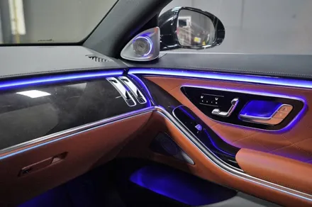 벤츠S500 W223 액티브엠비언트 , 부메스터 스피커 패키지 시공