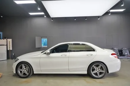 벤츠 C200 (W205) 송풍구 엠비언트 64색 업그레이드, 부메스터 스피커 시공
