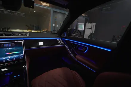 벤츠 S500 액티브 엠비언트 - W223 최고의 갬성 퍼포먼스 시공