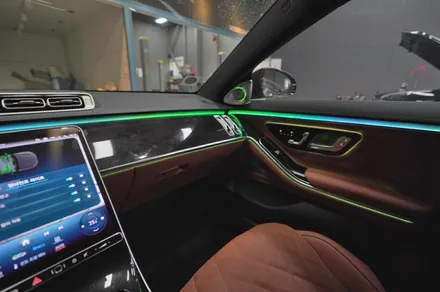 벤츠 S500 액티브 엠비언트 - W223 최고의 갬성 퍼포먼스 시공