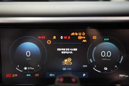 팰리세이드 어라운드뷰 - LX3 원격주차, 측방주차거리경고 포함한 파킹어시스트 옵션 시공