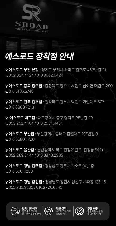 GV70 어라운드뷰 시공하면 따라오는것들..