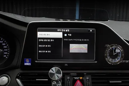 그랜져ig 디젤차량에  서라운드뷰(어라운드뷰) 순정옵션 추가 시공