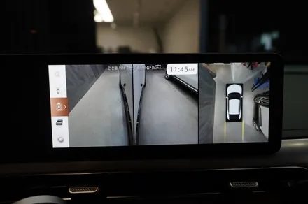 GV60 어라운드뷰 , 자동주차 RSPA, 헤드업 HUD 전부 순정부품 시공 ..