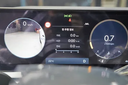 그랜저GN7 순정 어라운드뷰+후측방모니터 , 원격 스마트 주차보조 순정옵션 완벽 시공!!