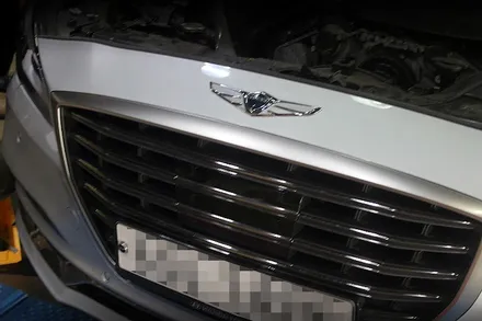 제네시스G80 서라운드뷰 (어라운드뷰) 완벽한 순정옵션 추가시공..