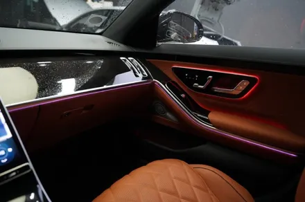 벤츠 S500 액티브 엠비언트 - W223 최고의 갬성 퍼포먼스 시공