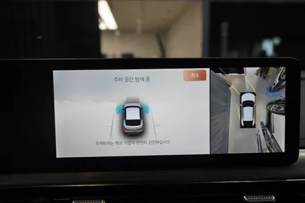 GV60 어라운드뷰 , 자동주차 RSPA, 헤드업 HUD 전부 순정부품 시공 ..