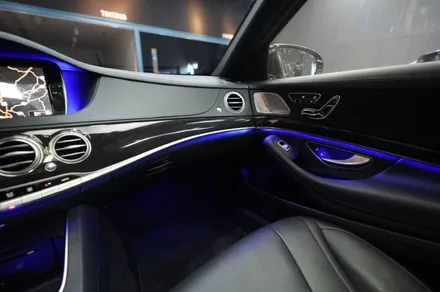 W222 벤츠 S500 송풍구 엠비언트, 부메스터 스피커 + 카플레이 시공
