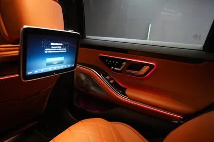벤츠 S580 액티브엠비언트 , 4D 부메스터 스피커 , W223 출고후 필수작업!!!