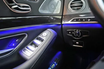 W222 벤츠 S500 송풍구 엠비언트, 부메스터 스피커 + 카플레이 시공