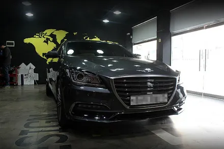 G80 어라운드뷰 ,2018년식 제네시스G80 완벽한 순정 AVM 시공..