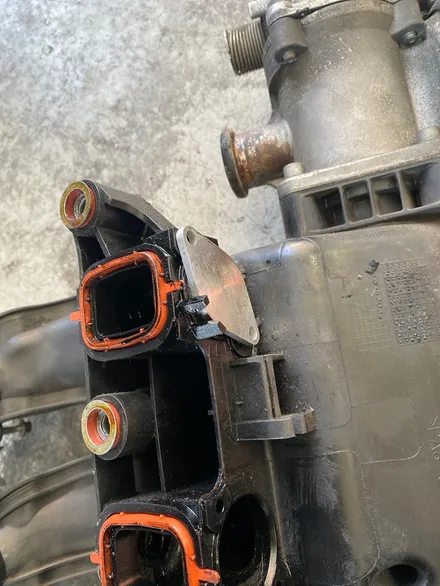 [E60 535d] M57 엔진 누유 - 흡기 딜리트킷, 써모스탯 교환 + 정기자동차 검사 / 고양, 일산, 김포, 파주