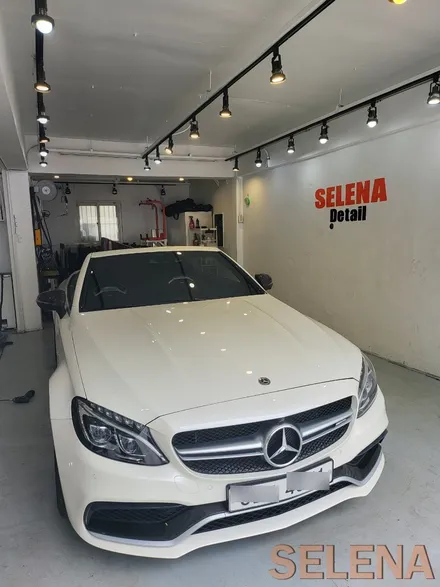 벤츠 w205 c63amg 실내 64색 송풍구 엠비언트 그리고 최신형키 컨버전 순정형 코딩