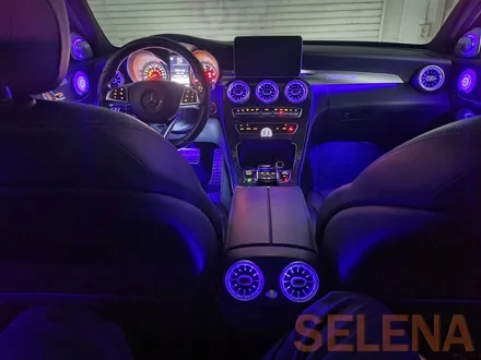 w205 cclass C클래스 실내 분위기등 + 64색 송풍구 엠비언트풀세트 순정형 레트로핏 정품코딩