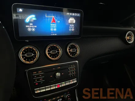 청주고객 - 벤츠 W176 a45amg a클래스 필수튜닝 !! 송풍구 엠비언트 , 안드로이드 오토 , led퍼포먼스 잠자리핸들