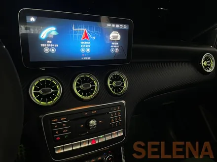 청주고객 - 벤츠 W176 a45amg a클래스 필수튜닝 !! 송풍구 엠비언트 , 안드로이드 오토 , led퍼포먼스 잠자리핸들