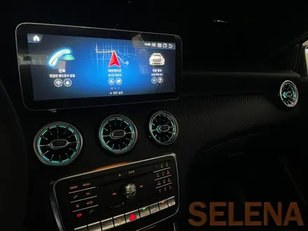 청주고객 - 벤츠 W176 a45amg a클래스 필수튜닝 !! 송풍구 엠비언트 , 안드로이드 오토 , led퍼포먼스 잠자리핸들