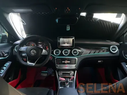 벤츠 a클래스 필수튜닝!!! W176 a45amg 실내 송풍구 엠비언트 12색 풋등 도어4개  전체세트 - 서울 목동 셀레나모터스