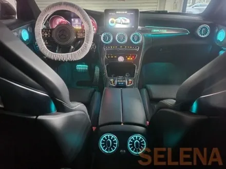 w205 c63amg 실내 드레스업 인스톨 신형핸들 64색 엠비언트 스피커까지 한방에