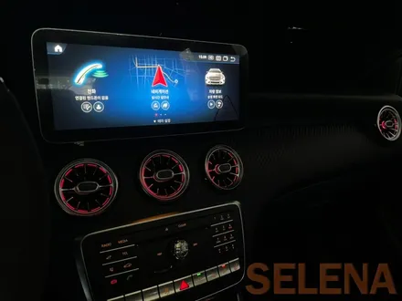 청주고객 - 벤츠 W176 a45amg a클래스 필수튜닝 !! 송풍구 엠비언트 , 안드로이드 오토 , led퍼포먼스 잠자리핸들