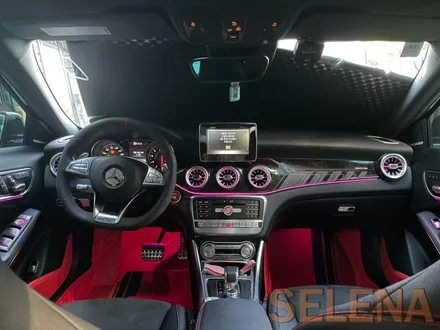 벤츠 a클래스 필수튜닝!!! W176 a45amg 실내 송풍구 엠비언트 12색 풋등 도어4개  전체세트 - 서울 목동 셀레나모터스