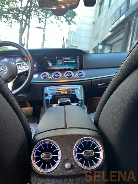 서울 셀레나모터스 벤츠 w213 “ e클래스 e300 “ 4d전동트위터 스피커 + 송풍구엠비언트 + 코딩 실내 드레스업 신형개조 동탄방문