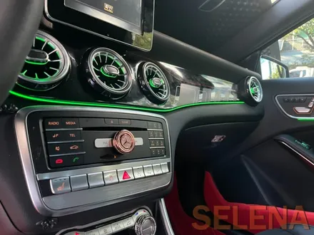 벤츠 a클래스 필수튜닝!!! W176 a45amg 실내 송풍구 엠비언트 12색 풋등 도어4개  전체세트 - 서울 목동 셀레나모터스