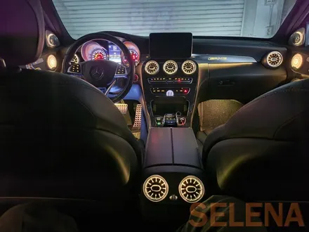 w205 cclass C클래스 실내 분위기등 + 64색 송풍구 엠비언트풀세트 순정형 레트로핏 정품코딩