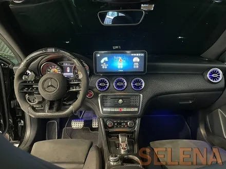 청주고객 - 벤츠 W176 a45amg a클래스 필수튜닝 !! 송풍구 엠비언트 , 안드로이드 오토 , led퍼포먼스 잠자리핸들