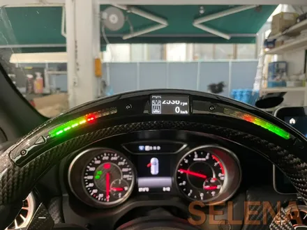 청주고객 - 벤츠 W176 a45amg a클래스 필수튜닝 !! 송풍구 엠비언트 , 안드로이드 오토 , led퍼포먼스 잠자리핸들
