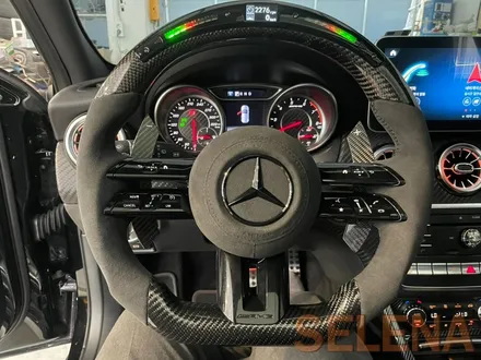청주고객 - 벤츠 W176 a45amg a클래스 필수튜닝 !! 송풍구 엠비언트 , 안드로이드 오토 , led퍼포먼스 잠자리핸들
