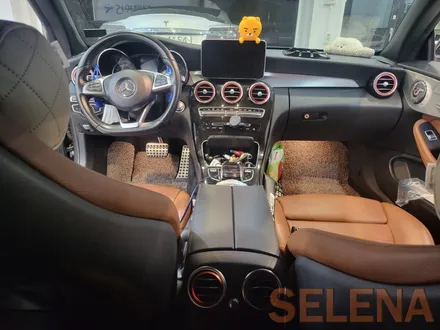 w205 c클래스 카브리올레 c63amg 만들기!! 계기판 , 64색엠비언트 풀세트 장착!!