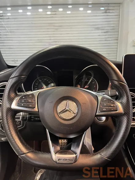 w205 c클래스 카브리올레 신형핸들 64색엠비언트 튜닝 총집합 풀세트!! 장착!!
