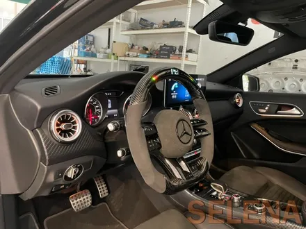 청주고객 - 벤츠 W176 a45amg a클래스 필수튜닝 !! 송풍구 엠비언트 , 안드로이드 오토 , led퍼포먼스 잠자리핸들