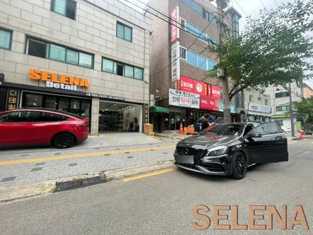 청주고객 - 벤츠 W176 a45amg a클래스 필수튜닝 !! 송풍구 엠비언트 , 안드로이드 오토 , led퍼포먼스 잠자리핸들