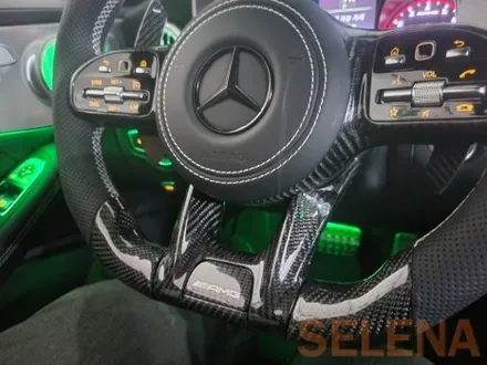 w205 c63amg 실내 드레스업 인스톨 신형핸들 64색 엠비언트 스피커까지 한방에