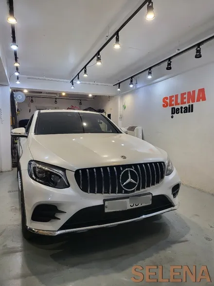 셀레나샵 벤츠 x253 glc 쿠페 후기형 세로그릴 + 64색엠비언트 송풍구 전체순정형 코딩 풀세트 패키지