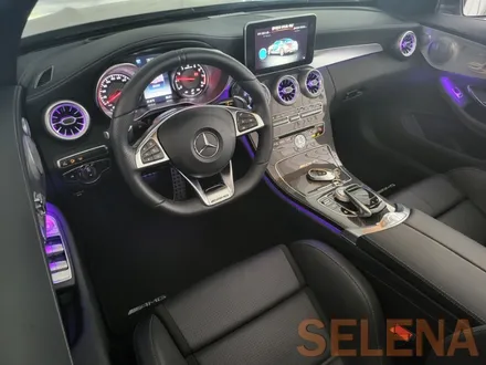 벤츠 w205 c63amg 실내 64색 송풍구 엠비언트 그리고 최신형키 컨버전 순정형 코딩