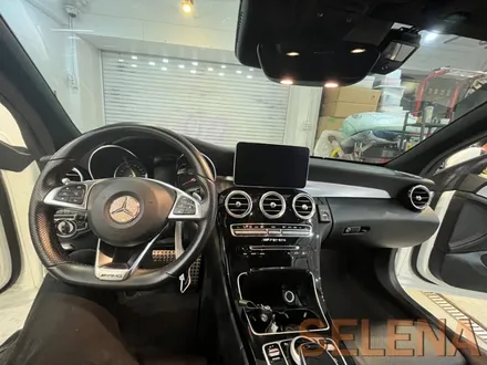 w205 c클래스 카브리올레 신형핸들 64색엠비언트 튜닝 총집합 풀세트!! 장착!!