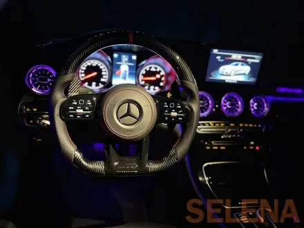w205 c클래스 카브리올레 신형핸들 64색엠비언트 튜닝 총집합 풀세트!! 장착!!