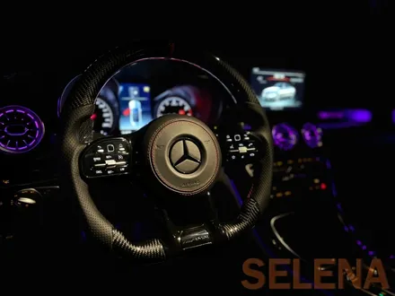 w205 c클래스 카브리올레 신형핸들 64색엠비언트 튜닝 총집합 풀세트!! 장착!!
